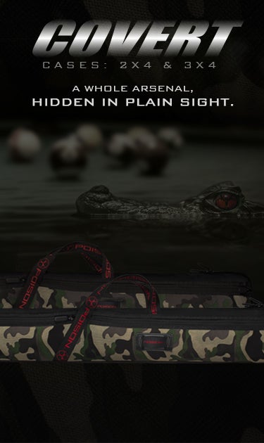 Poison Covert Camouflage Billiard Cases